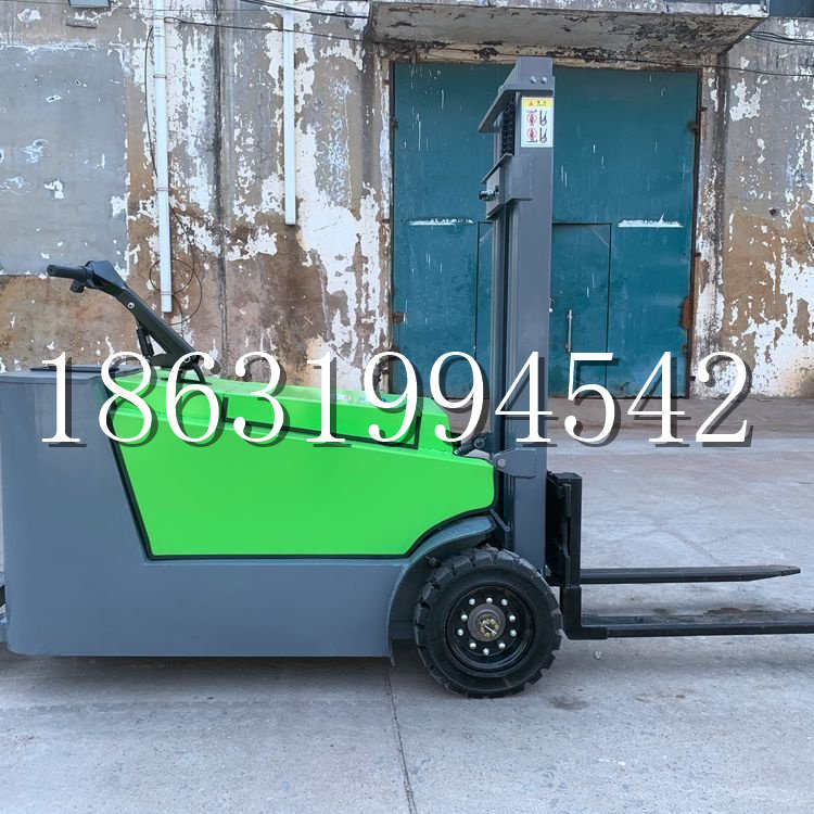 峨眉山市小型电动叉车1吨2吨步行站驾式电瓶堆高充电装卸车液压升降车铲车